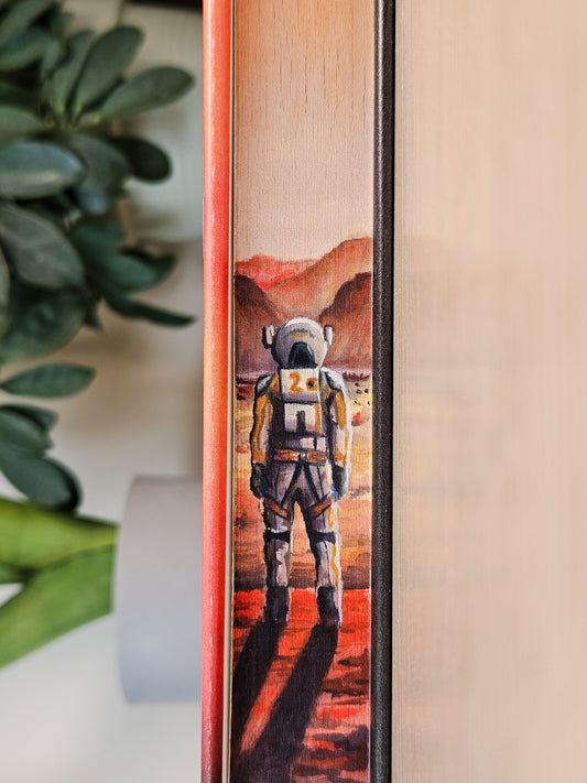 The Martian by Andy Weir Custom Fore-edge Painting