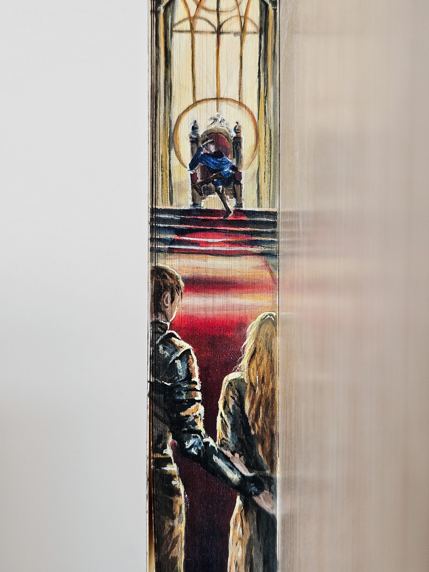 Throne of Glass Fore-edge Painting