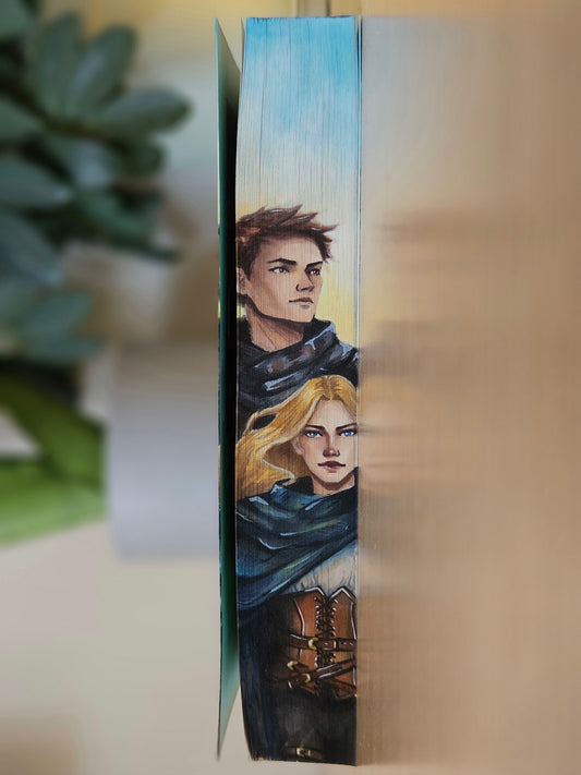 Assassin's Blade Fore-edge Painting