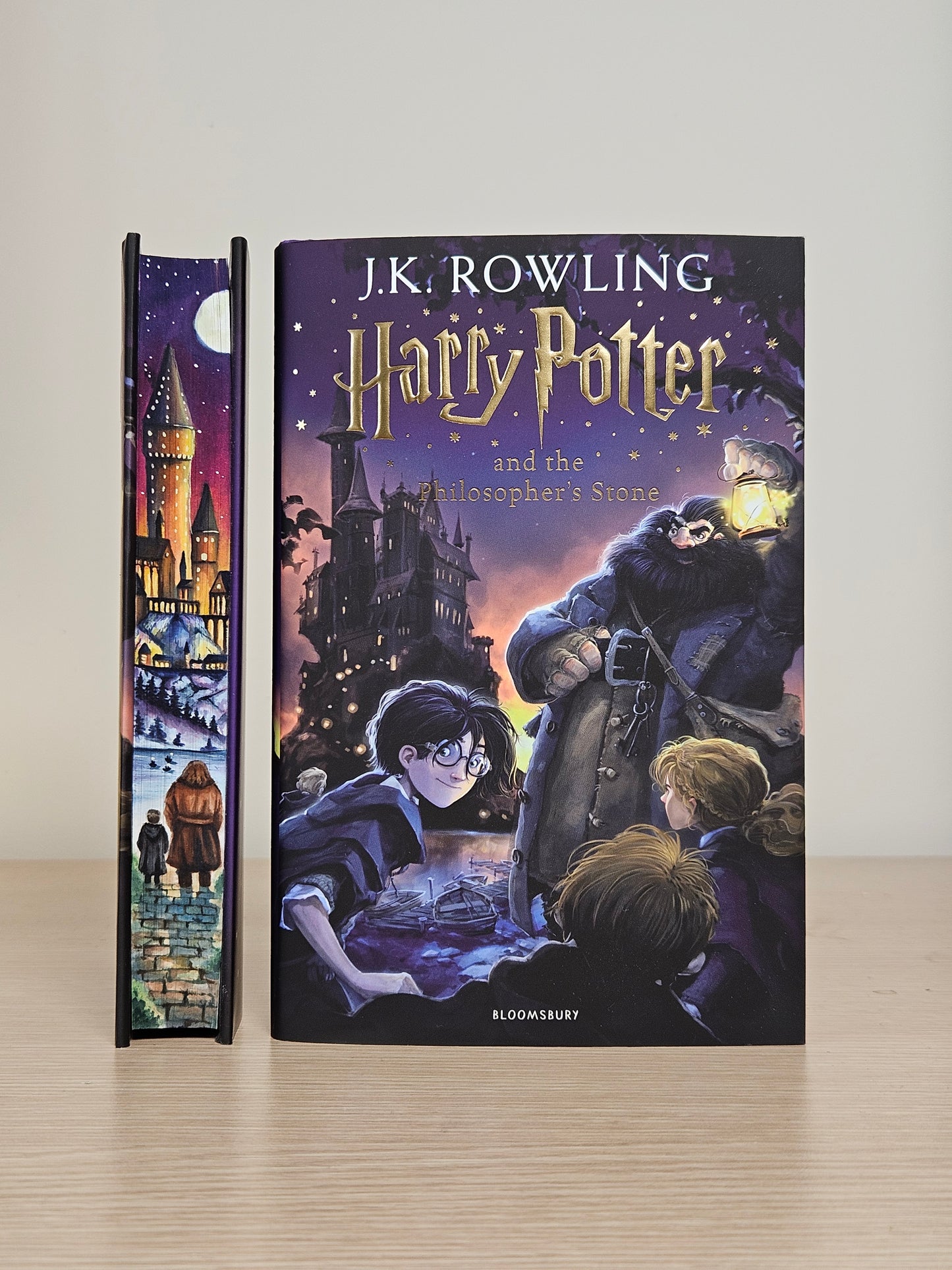 Harry Potter by JK Rowling hand-painted set 1 side