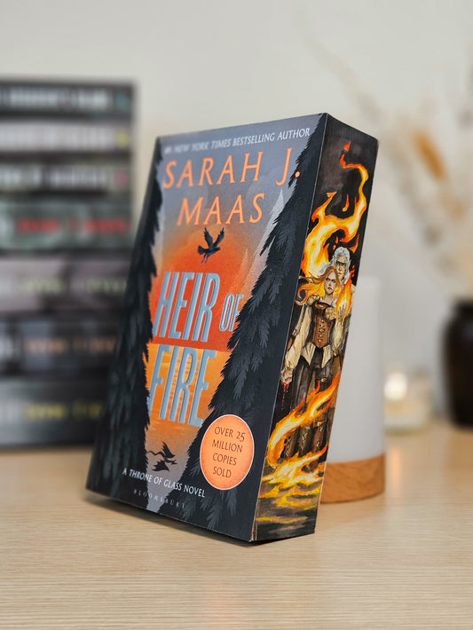 Heir of Fire Fore-edge Painting