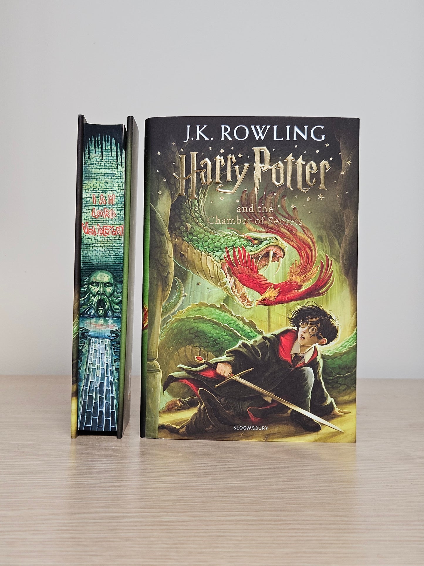 Harry Potter by JK Rowling hand-painted set 1 side