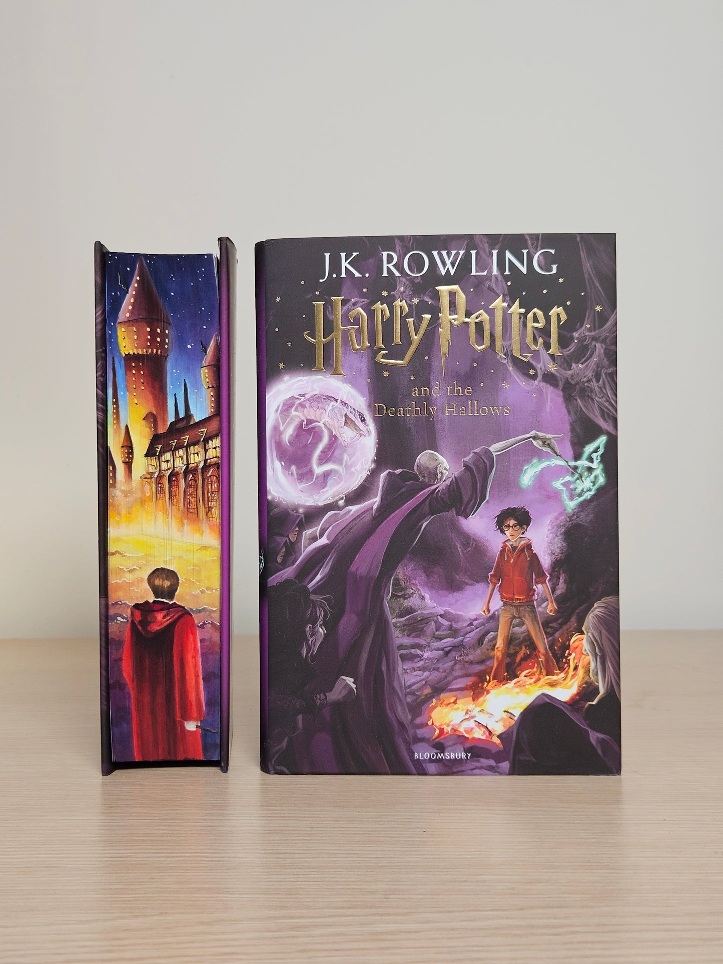 Harry Potter by JK Rowling hand-painted set 1 side