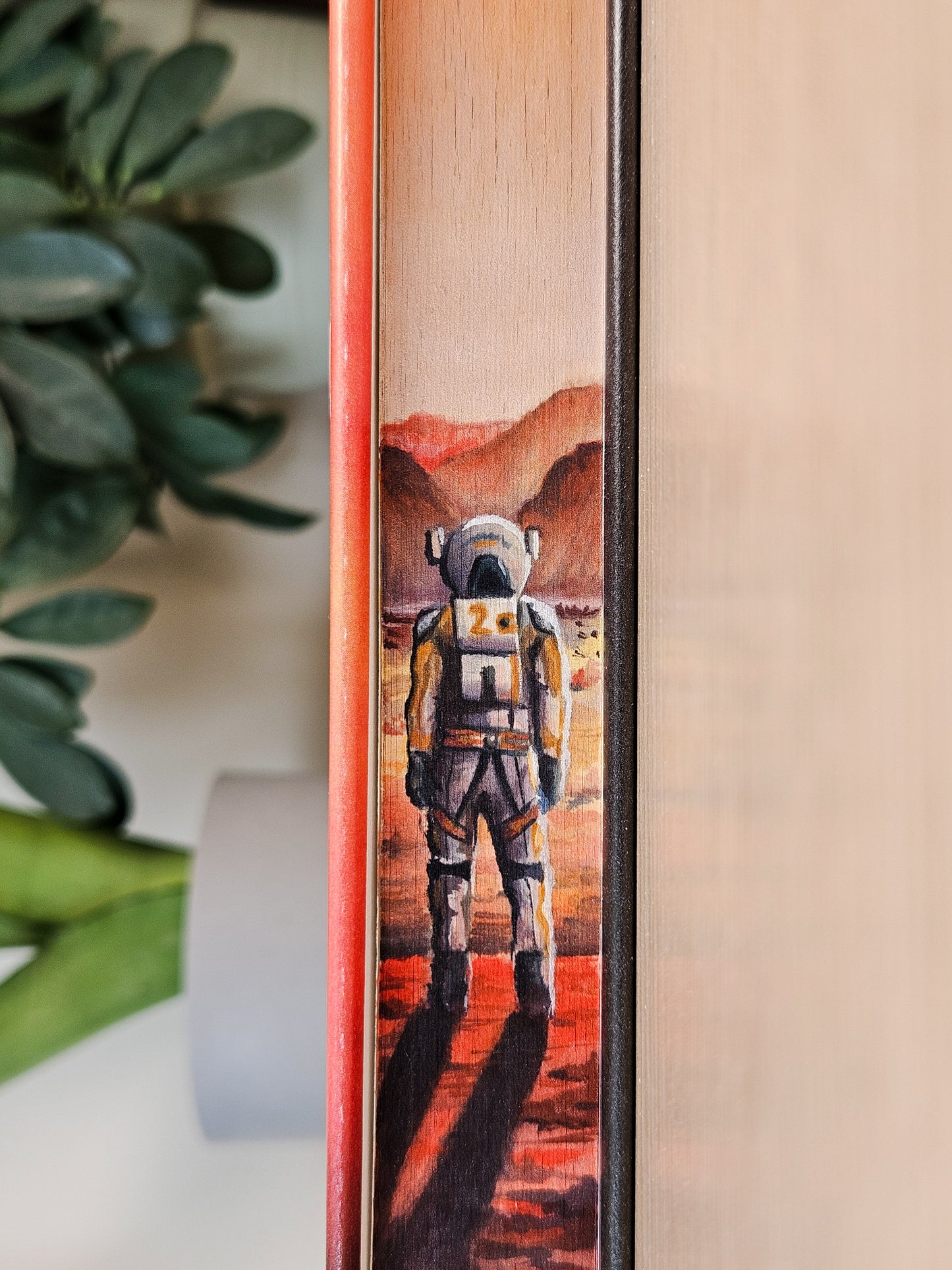 The Martian by Andy Weir Custom Fore-edge Painting