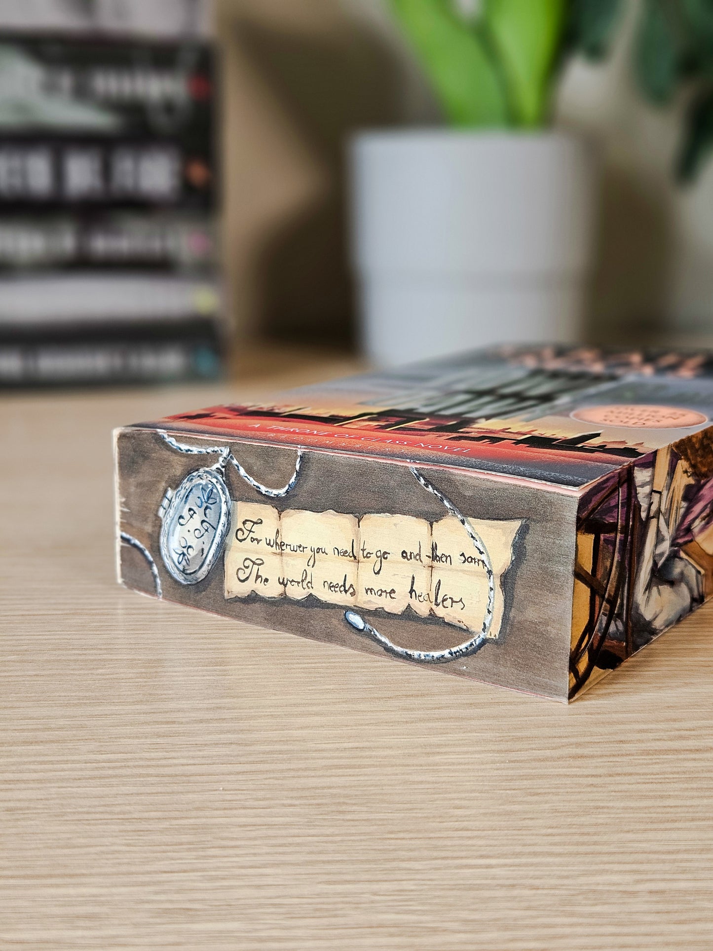 Tower of Dawn Fore-edge Painting