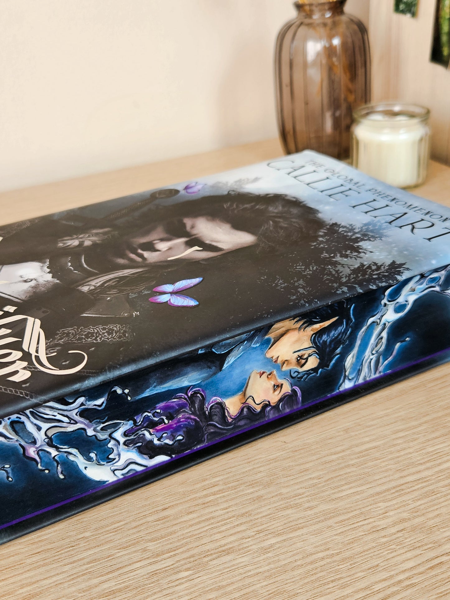 Quicksilver by Callie Hart Fore-edge Painting