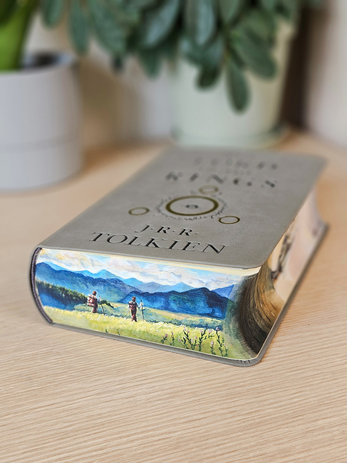 The Lord Of The Rings by JRR Tolkien Fore-edge Painting