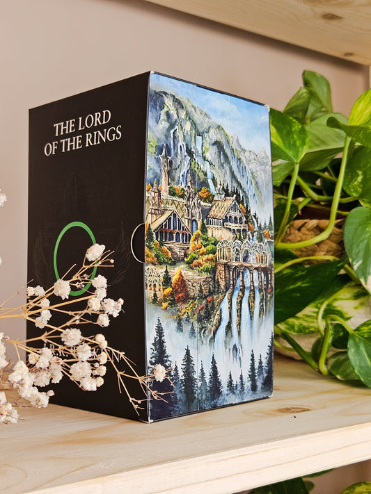 The Lord Of The Rings by JRR Tolkien Fore-edge Painting