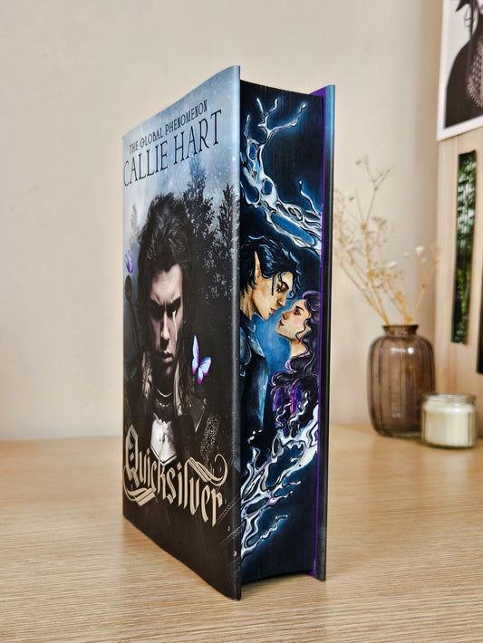 Quicksilver by Callie Hart Fore-edge Painting