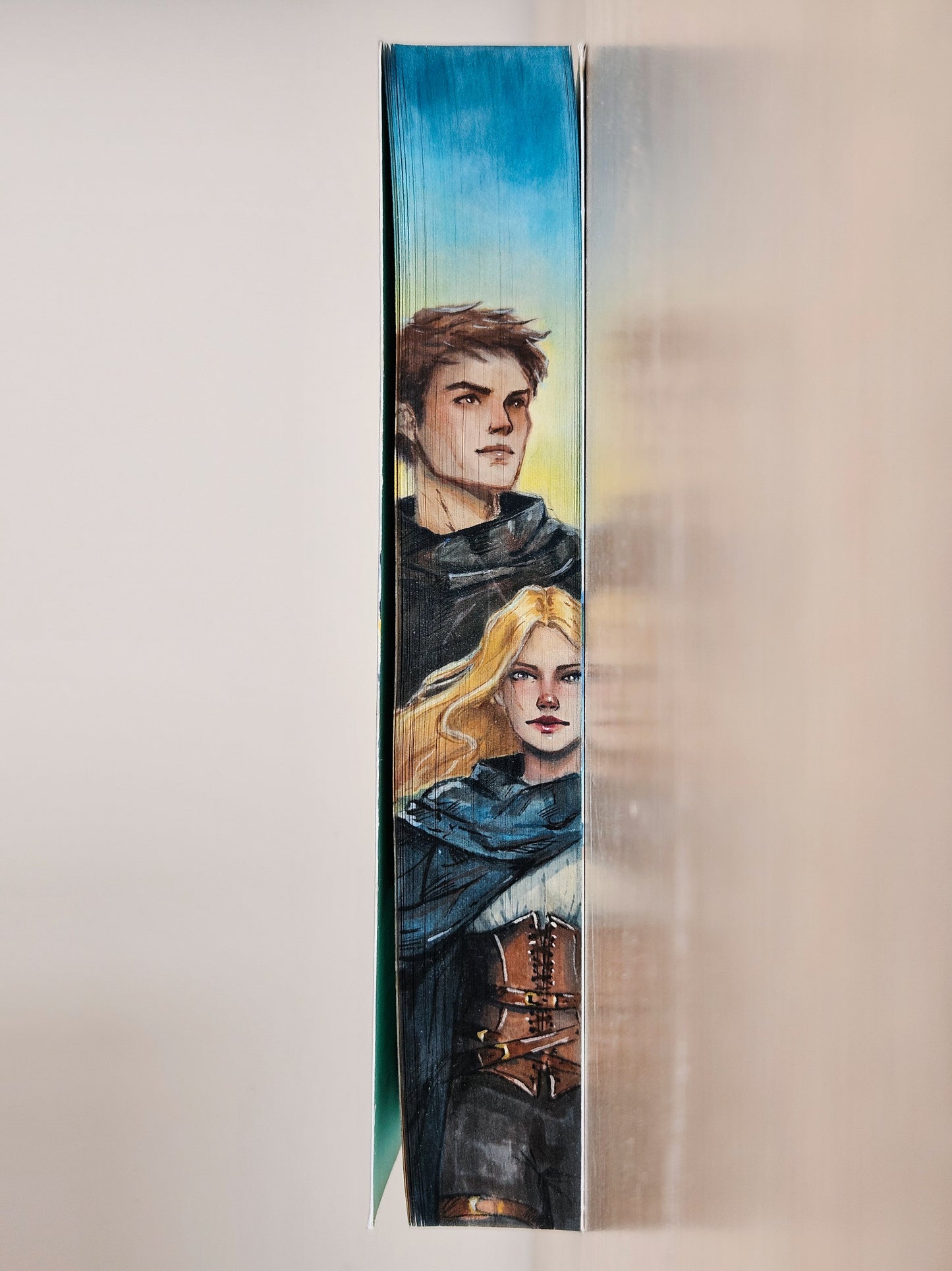 Assassin's Blade Fore-edge Painting