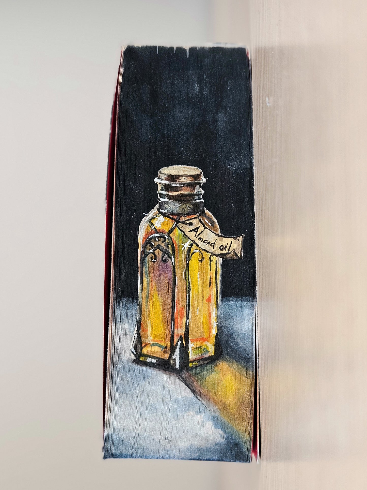 Queen of Shadows Fore-edge Painting