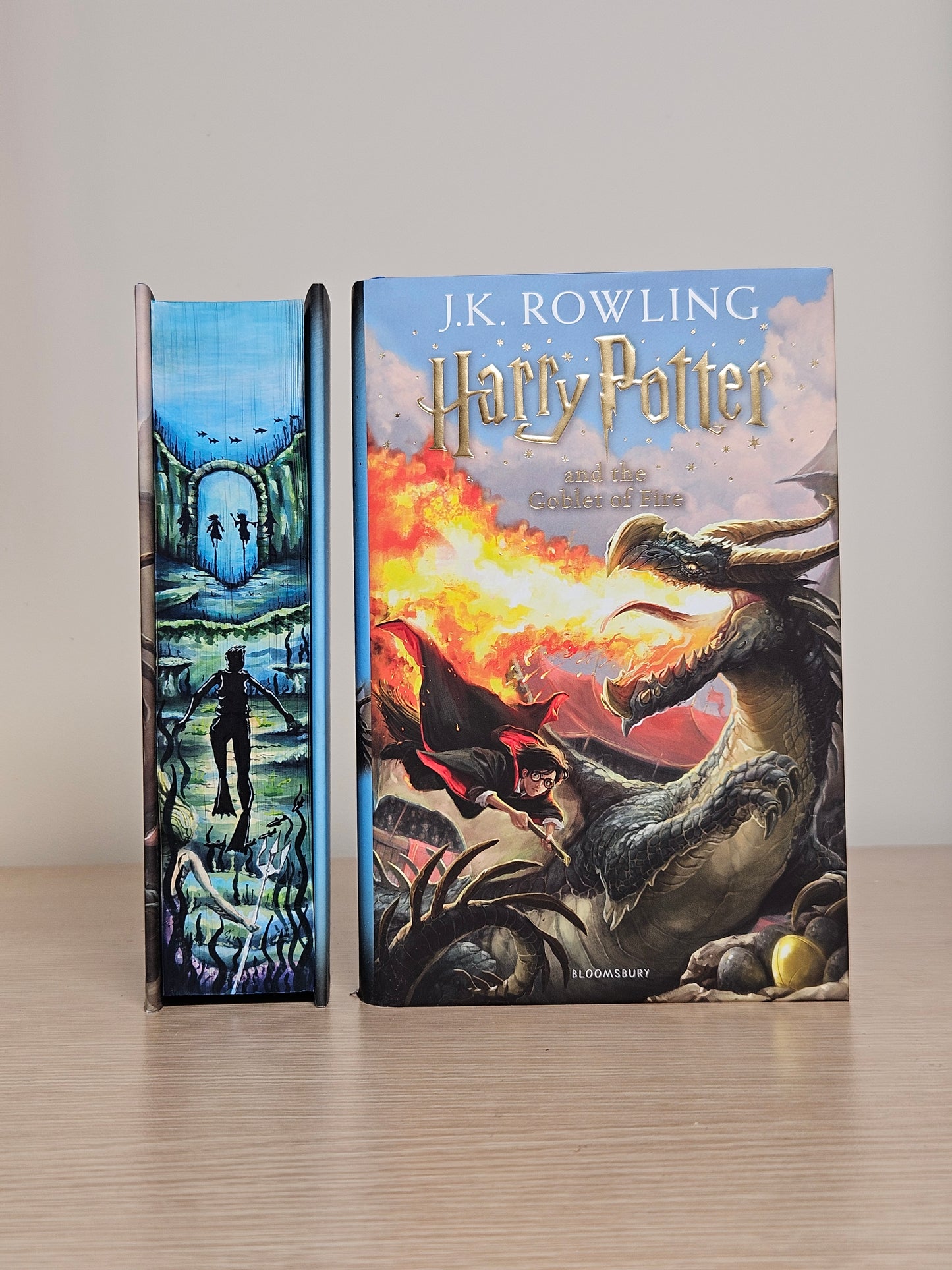 Harry Potter by JK Rowling hand-painted set 1 side