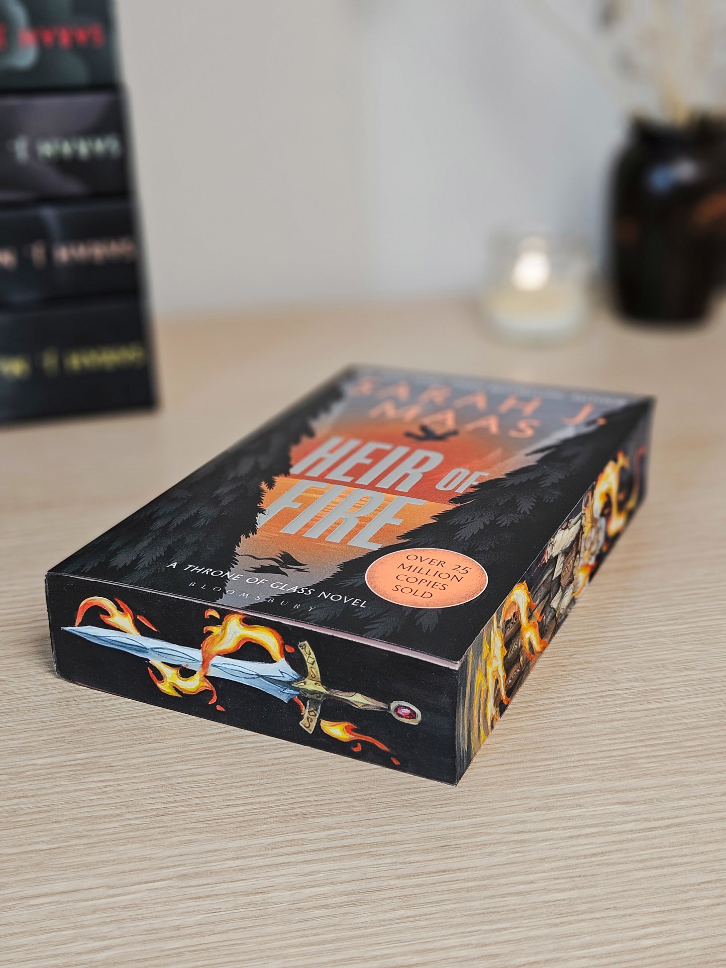 Heir of Fire Fore-edge Painting