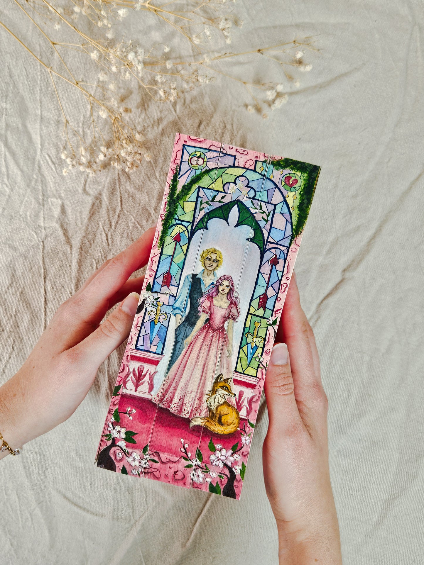 Once Upon a Broken Heart set by Stephanie Garber Fore-edge Painting