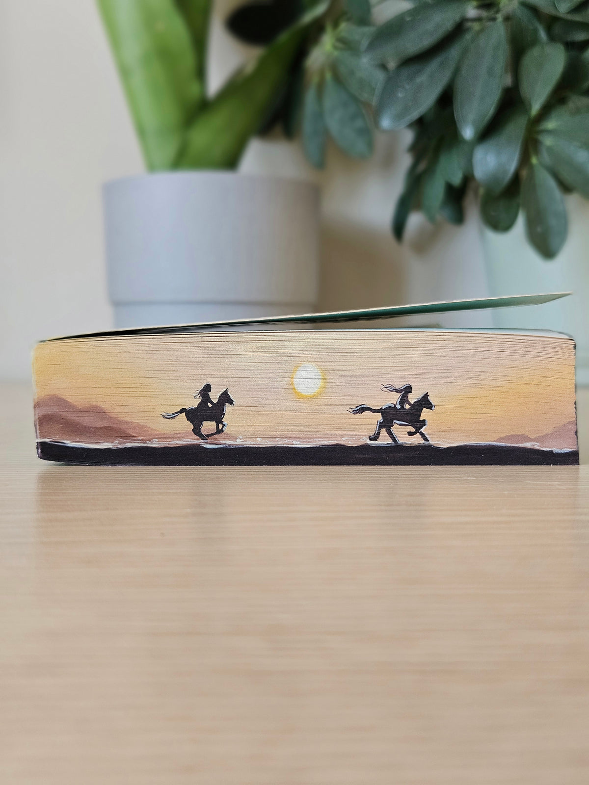 Assassin's Blade Fore-edge Painting
