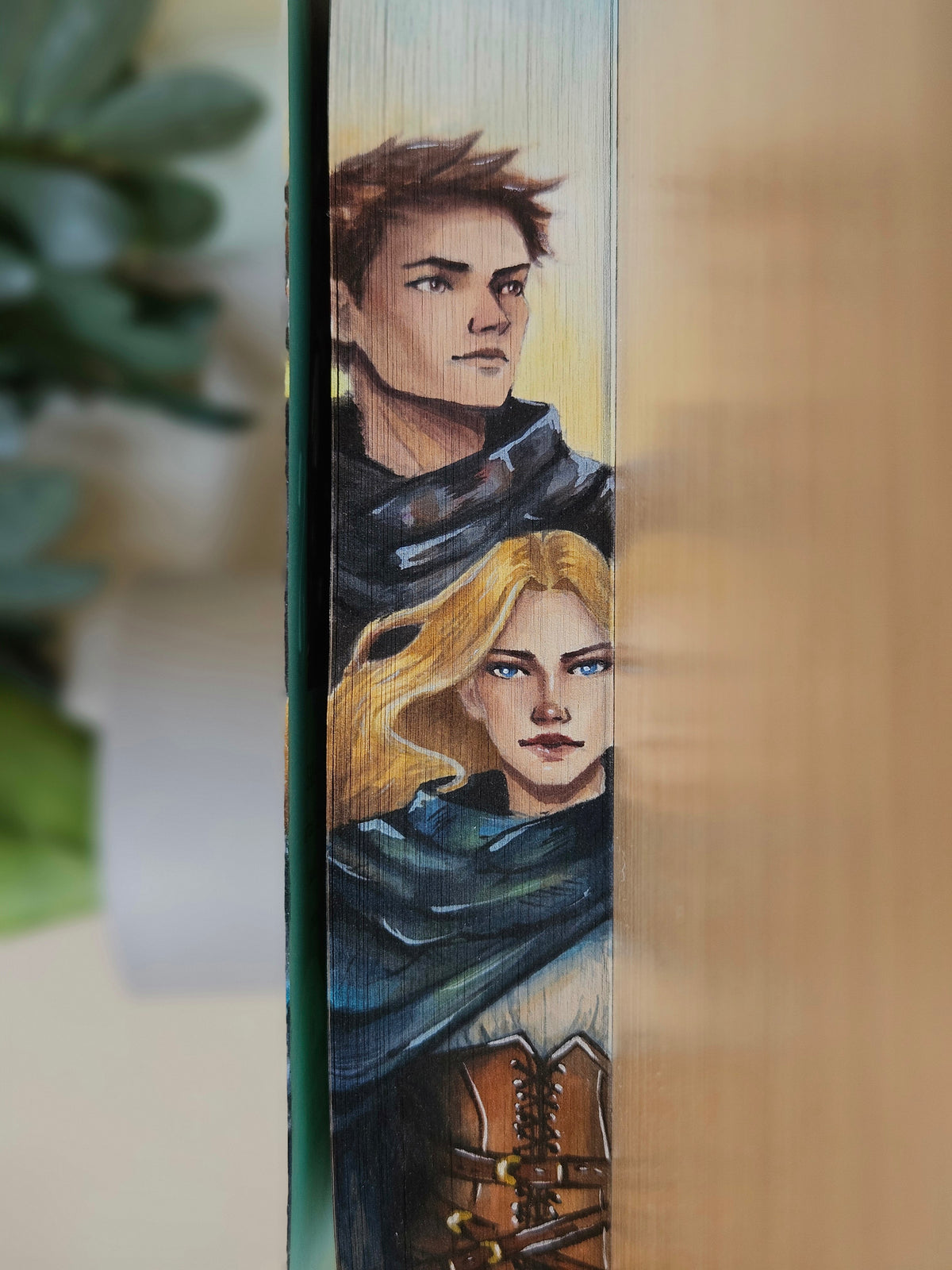 Assassin's Blade Fore-edge Painting