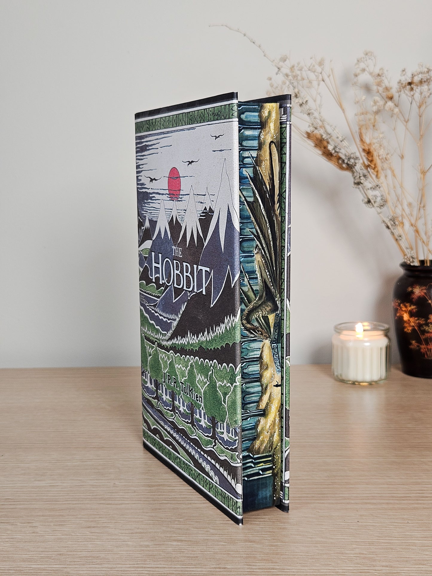 The Hobbit by JRR Tolkien Fore-edge Painting