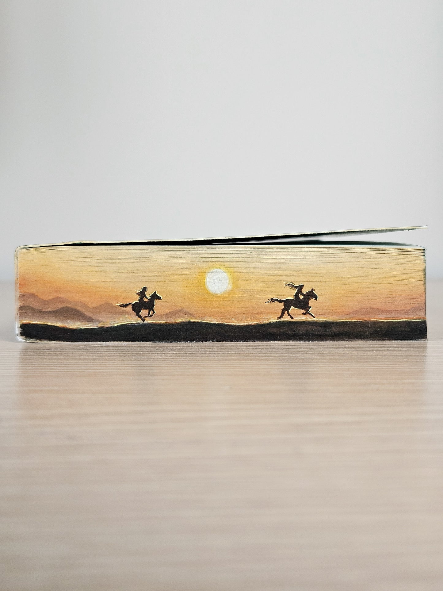 Assassin's Blade Fore-edge Painting