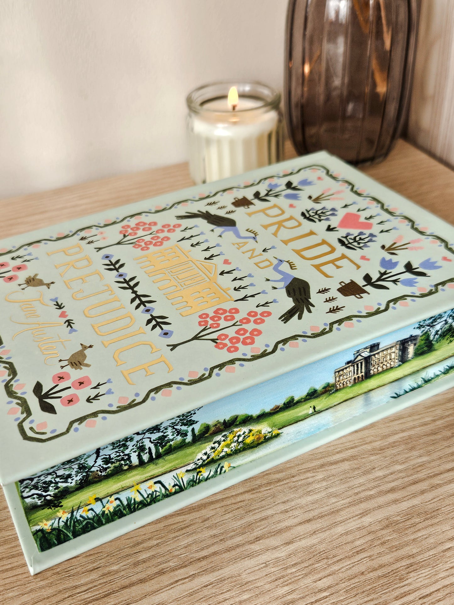 Pride and Prejudice by Jane Austen Fore-edge Painting