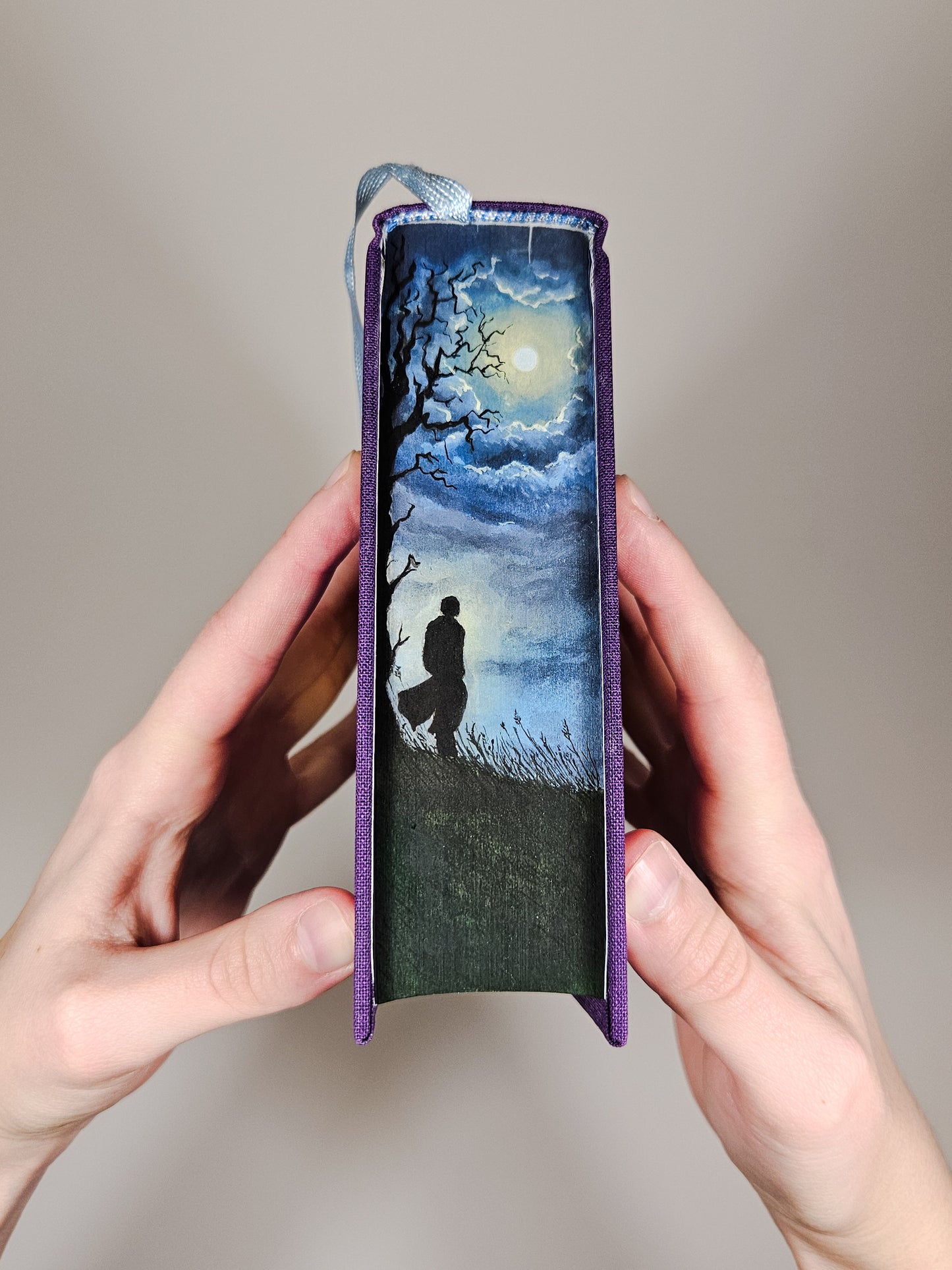Wuthering Heights by Emily Brontë Fore-edge Painting