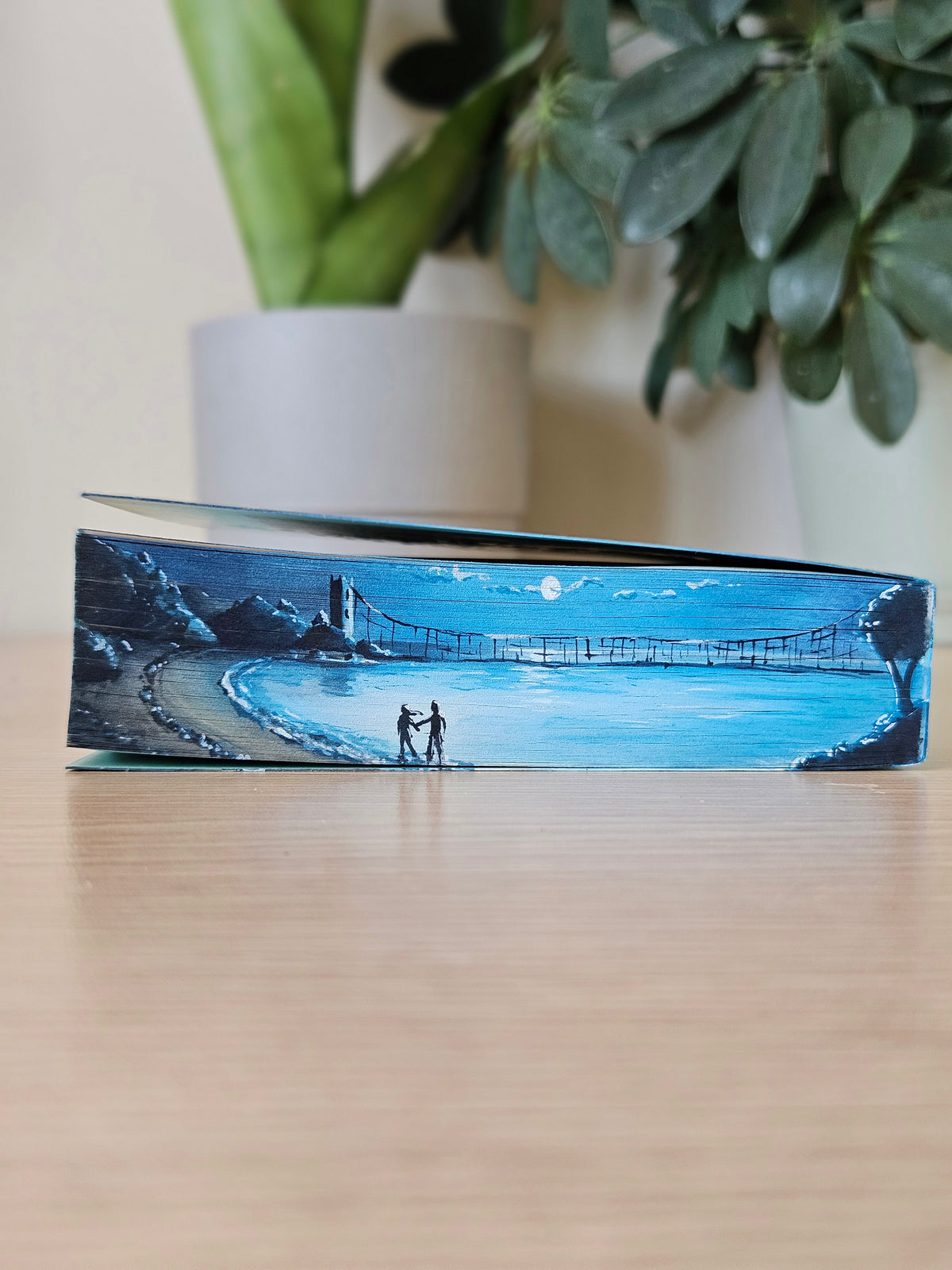 Assassin's Blade Fore-edge Painting