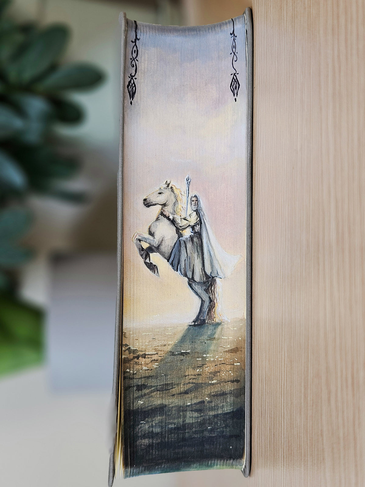 The Lord Of The Rings by JRR Tolkien Fore-edge Painting