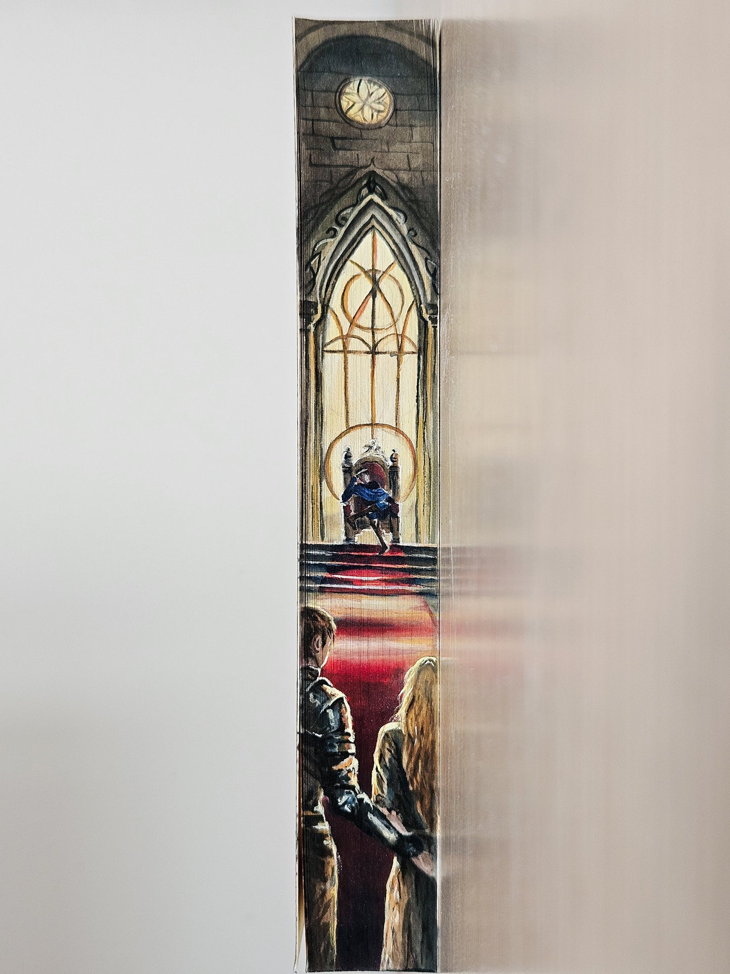 Throne of Glass Fore-edge Painting
