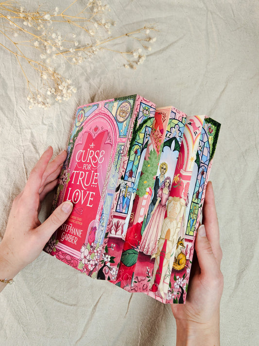 Once Upon a Broken Heart set by Stephanie Garber Fore-edge Painting