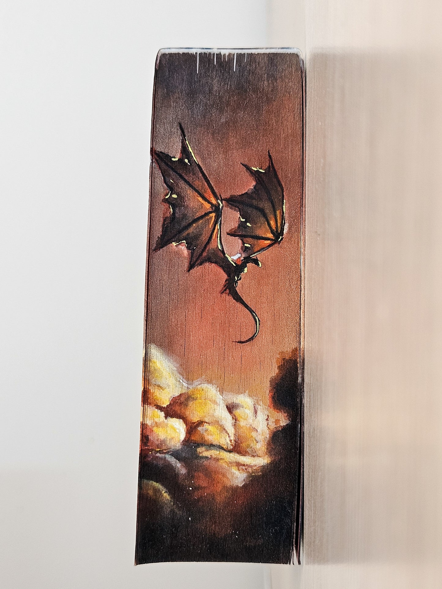 Heir of Fire Fore-edge Painting