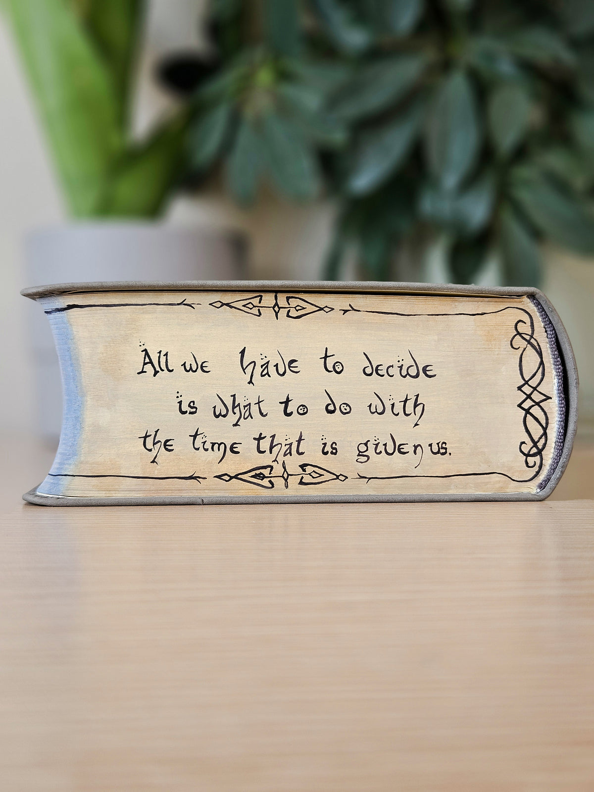 The Lord Of The Rings by JRR Tolkien Fore-edge Painting