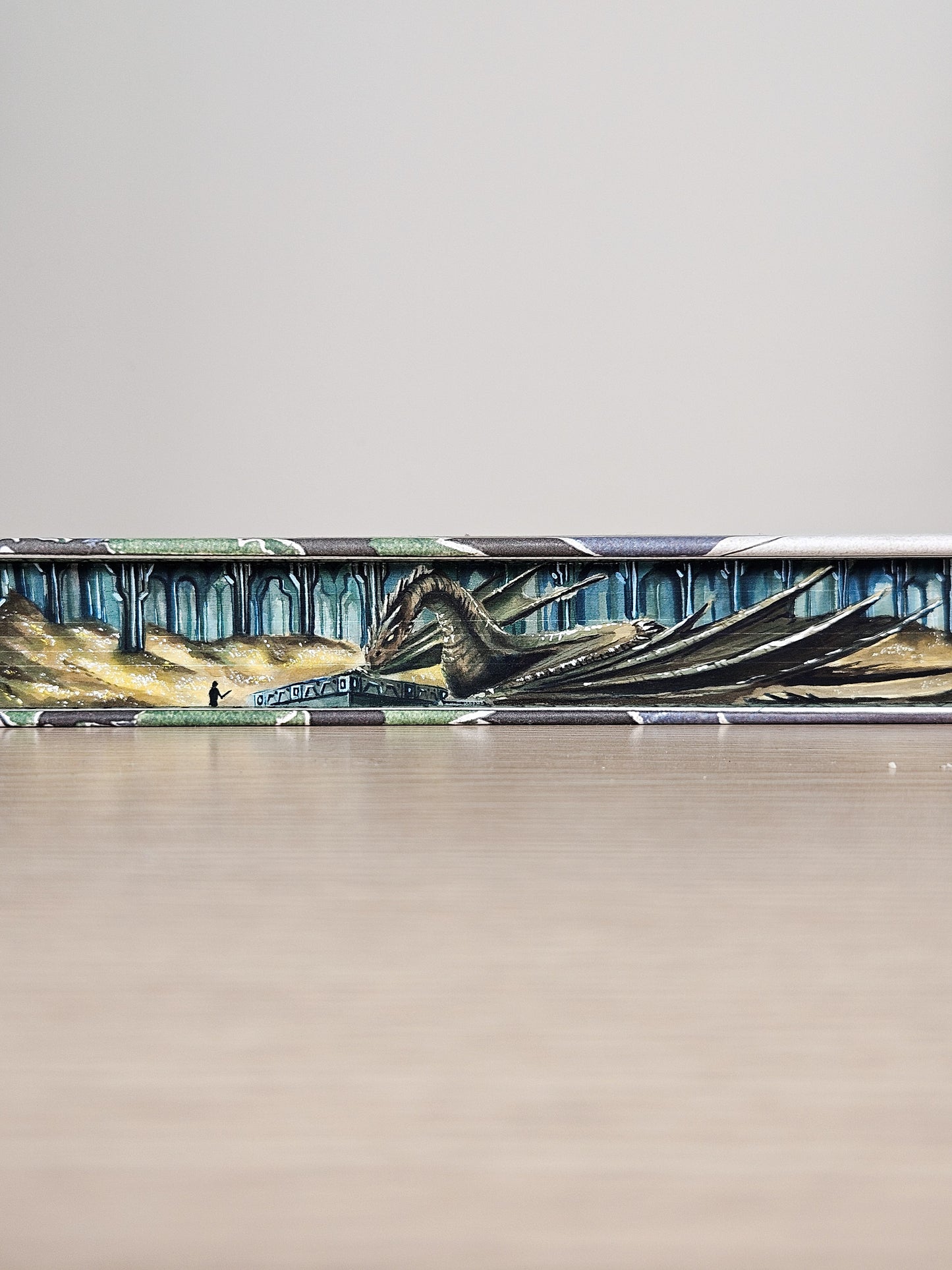 The Hobbit by JRR Tolkien Fore-edge Painting
