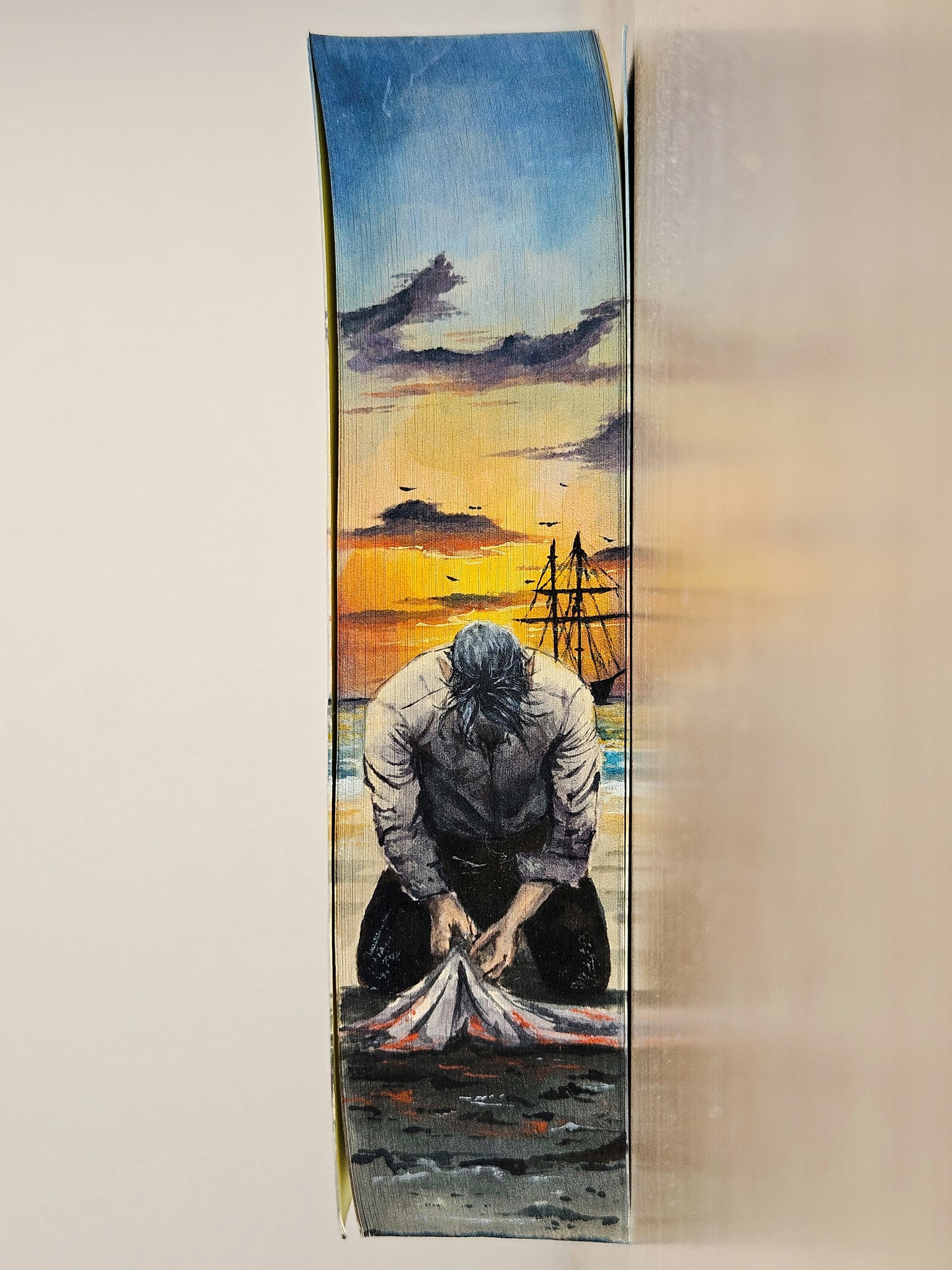 Empire of Storms Fore-edge Painting