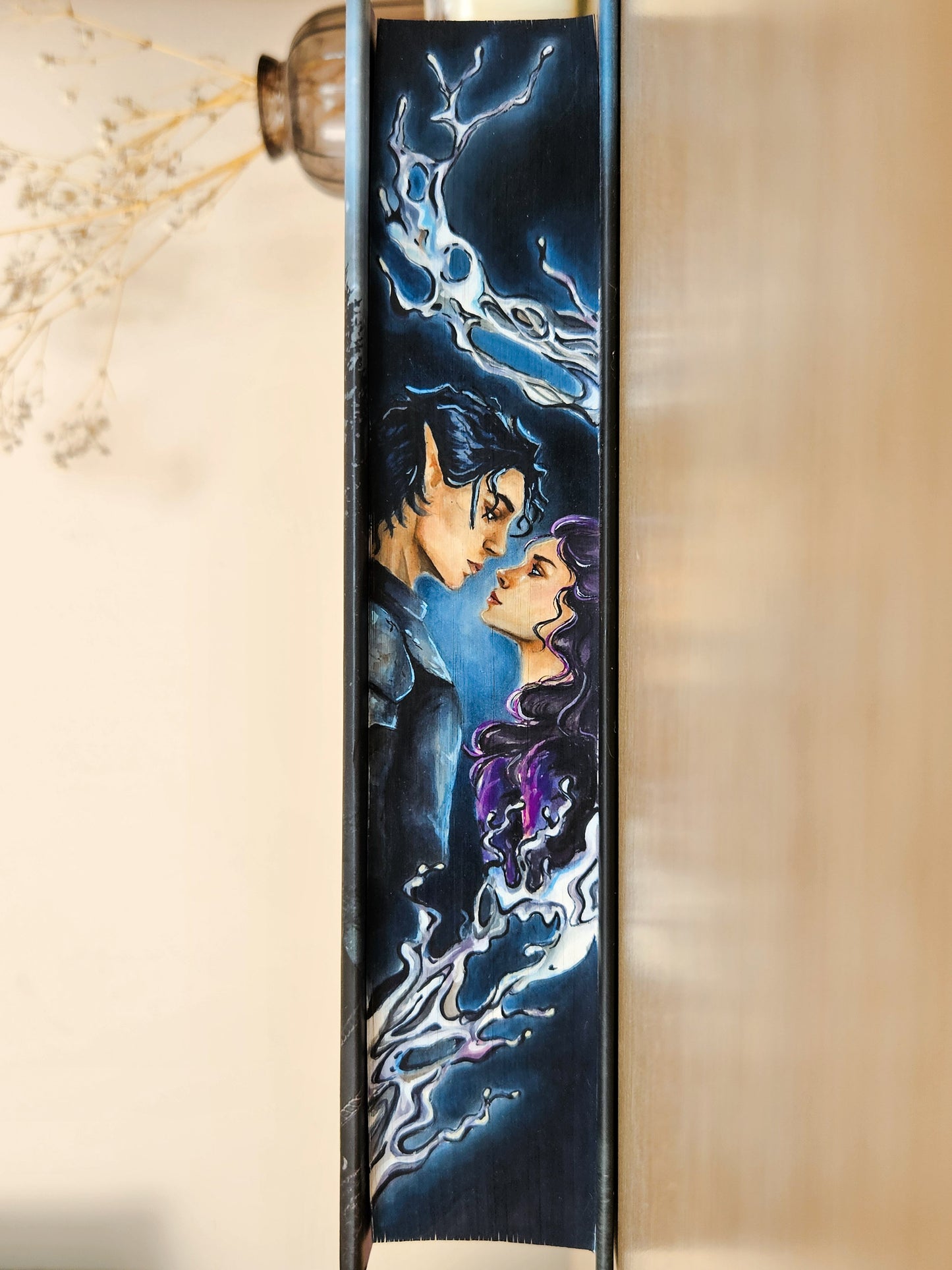 Quicksilver by Callie Hart Fore-edge Painting