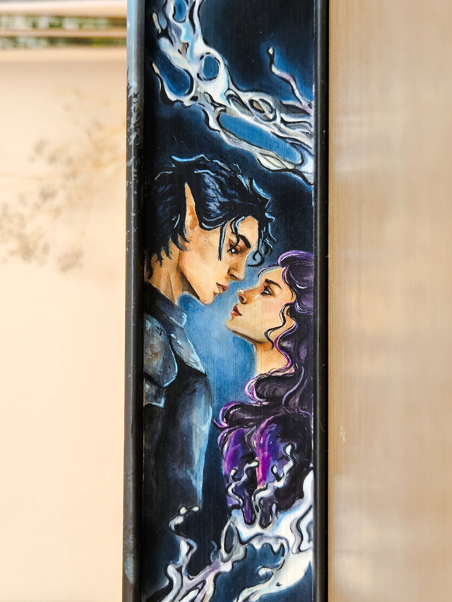 Quicksilver by Callie Hart Fore-edge Painting