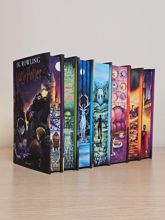 Harry Potter by JK Rowling hand-painted set 1 side