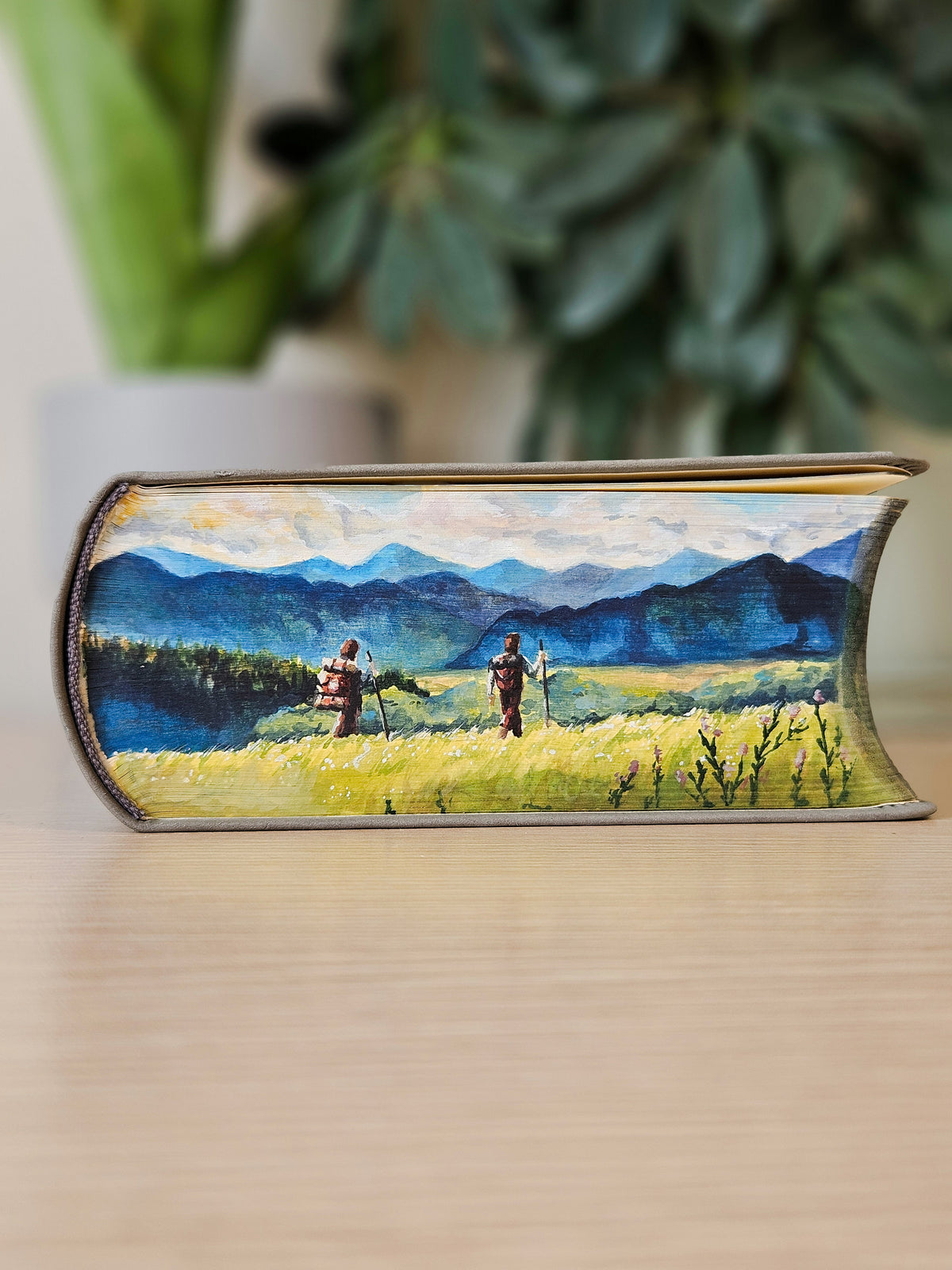 The Lord Of The Rings by JRR Tolkien Fore-edge Painting